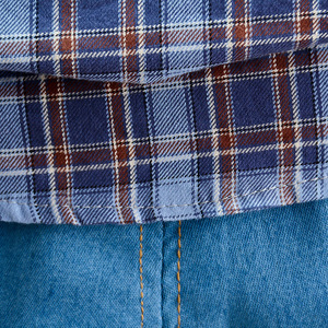 Di Alta Qualità di modo Dei Vestiti Per I <span class=keywords><strong>Bambini</strong></span> <span class=keywords><strong>Bambini</strong></span> Abiti <span class=keywords><strong>Plaid</strong></span> Set 2-piece Set Per Il Ragazzo Che Indossa - Product Image 5