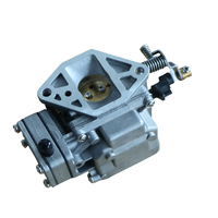 Karburator 1 Silinder Yama 63V-14301-00 9.9HP 15HP 2T FUJIAN Mesin Tempel Bensin 2 Tak Pengganti Baru untuk Kapal