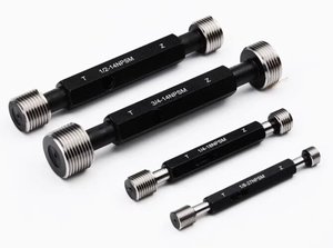 एनपीज्म स्टील टेपर पाइप थ्रेड प्लग गेज रिंग गेज - Product Image 5