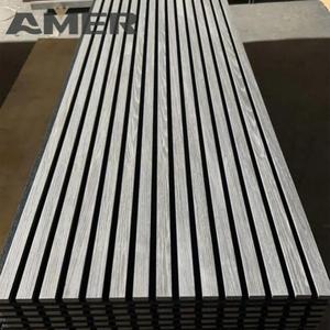 AMER Panneau mural acoustique en polyester <span class=keywords><strong>Woodupp</strong></span> chêne écologique Panneau acoustique insonorisé en chêne naturel Panneaux muraux en bois de chêne - Product Image 2