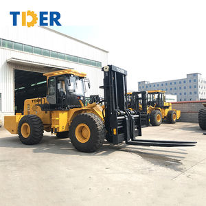 Montacargas Todoterreno TDER 4x4 de <span class=keywords><strong>10</strong></span>, 15 y 20 Toneladas, Montacargas de Tracción en las Cuatro Ruedas para Terrenos Difíciles - Product Image 2