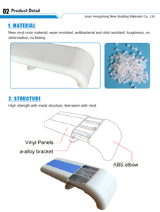 Bán Buôn Hàng Rào Miễn Phí Glass Lục Bình Lấy Đường Sắt Tường Bảo Vệ Góc Bệnh Viện Sàn Hành Lang Anticollision Lan Can Người Cao Tuổi Khuyết tật - Product Image 5