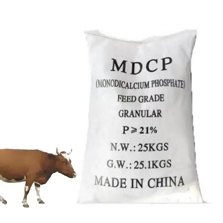 Feed Grade MDCP 21% Granule Monodicalcium Phosphate for Swine and Ruminant Animal
