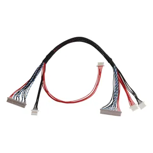 Cabo conector so-ny vaio, cabo de exibição lvds 40 24 df14 20 1.25mm 30 pinos