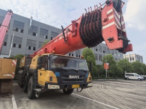 เครนติดตั้งกังหันลม SANY SAC1100T2 ขนาด 110 ตัน เครนออลเทอร์เรน ปี 2021 เครนเคลื่อนที่สำหรับงานหนัก อุปกรณ์ยกของ - Product Image 2