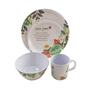Set da pranzo in melamina all'ingrosso personalizzato pezzi piatti di lusso per stoviglie in melamina ristorante <span class=keywords><strong>turco</strong></span> - Product Image 1