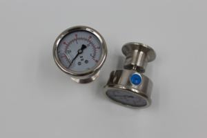 Digital 0-30 Psi Medidor de Pressão Tanque de Aço Inoxidável para Cerveja e Vinho 2.5 polegada 3 polegada Tela Face 1.5 polegada Tri-Clamp Fitting - Product Image 3