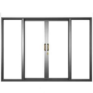 Evler için sürgülü kapılar, iç mekan katlanır ön kapı, cam oda, pergola, gömme raylı olmayan sürgülü giriş, çerçevesiz - Product Image 5