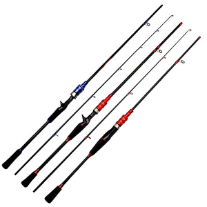 Lure Rod Carbon Fiber Baitcasting Reel Long Casting Rod Bass Fishing Ocean Beach Lure Fishing Set - Product Image 2