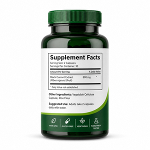 Wholesale Adult Supplements PMS <b>Menopause</b> Fatty Acid Blueberry Black Currant Juice Extract Capsules Immune Support Energy - Product Image 6