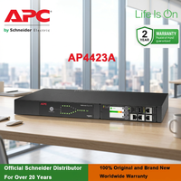APC AP4423A 24A 230V Interruptor de Transferencia Automática (ATS) Monofásico para Rack, Fuente de Alimentación Redundante para Servidores de Rack y Dispositivos de Red