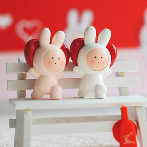2026 Ingrosso Anthony Mini Lover Blind Box - 20 Anni di Anthony Rabbits Figures, Statuette in Vinile, Bean Figure - Regalo Popolare per Decorazione - Product Image 3