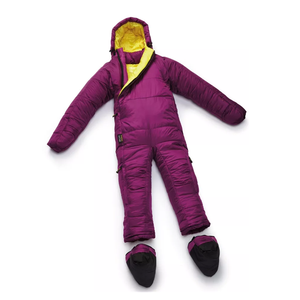 ถุงนอนอบอุ่นรูปมนุษย์สำหรับขนเป็ดในฤดูหนาวสำหรับการตั้งแคมป์กลางแจ้งและเดินป่าผ้าไนลอนและโพลีเอสเตอร์ - Product Image 6