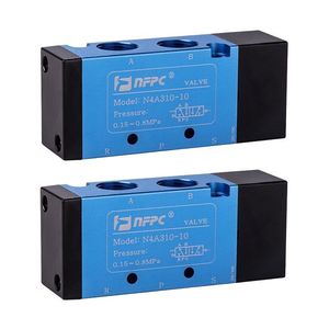 วาล์วควบคุมลมแบบนิวแมติก Nfpc รุ่น N4A310 10 อลูมิเนียมกรองอากาศ 0.15 0.8Mpa สำหรับใช้งานในอุตสาหกรรม - Product Image 3