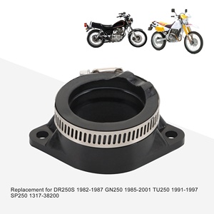 GOOFIT Pièces Détachées Moto Carburateur Adapté Collecteur d'Admission Remplacement Pour GN250 DR250S TU250 <span class=keywords><strong>SP250</strong></span> - Product Image 5