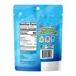 Amos Ocean Confectionery <span class=keywords><strong>Halal</strong></span> Sabores de frutas dulces Soft <span class=keywords><strong>Jelly</strong></span> <span class=keywords><strong>Gummy</strong></span> <span class=keywords><strong>Candy</strong></span> - Product Image 2