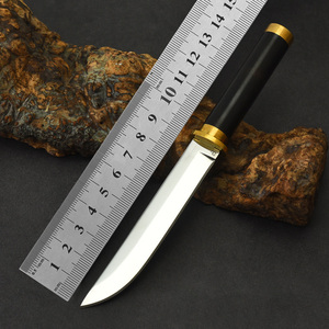 มีดพกพา Martial God Tactical คุณภาพสูง ปรับแต่งได้ตามต้องการ ใบมีดสแตนเลส ปลอกไม้ รับผลิตแบบ OEM - Product Image 1