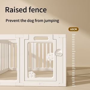 Corralito de acrílico para perros de nuevo diseño, jaula de plástico, jaula para perrera, valla para mascotas segura para cachorros pequeños y medianos y animales pequeños - Product Image 3