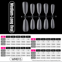 Faux ongles ovales 3D en gel cristal faits à la main, effet chrome œil de chat, qualité supérieure, finition glacée, forme donut, vente en gros
