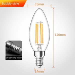 หลอดไฟ LED แรงดันต่ำ AC220V ขั้ว E27 6000K 2400lm 85lm/W พร้อมรีโมทคอนโทรล ตัวหลอดทำจากแก้ว อายุการใช้งาน 50000 ชั่วโมง สำหรับใช้ในที่อยู่อาศัย - Product Image 3