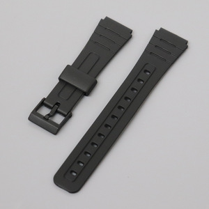 Bracelets de sport en caoutchouc pour hommes, bracelet de montre en silicone pour <span class=keywords><strong>Casio</strong></span> A-158 A-168 A-159W-N1 F91W W-218/F105F84/CA-53WAE-1200 AE-1300 - Product Image 5