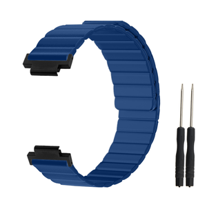 Bracelet magnétique amélioré pour montre connectée <span class=keywords><strong>Garmin</strong></span> <span class=keywords><strong>235</strong></span>, à libération rapide, en silicone étanche, réglable, léger, bracelet de sport pour hommes - Product Image 1