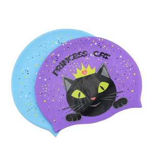 Bonnets <span class=keywords><strong>de</strong></span> <span class=keywords><strong>bain</strong></span> en silicone Bonnets <span class=keywords><strong>de</strong></span> <span class=keywords><strong>bain</strong></span> pour enfants <span class=keywords><strong>de</strong></span> dessin animé <span class=keywords><strong>Bonnet</strong></span> <span class=keywords><strong>de</strong></span> <span class=keywords><strong>bain</strong></span> coloré pour enfant/<span class=keywords><strong>junior</strong></span> Logo imprimé personnalisé Usine - Product Image 3