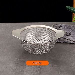 Wholesale Stainless Steel 201 Fruit <b>Vegetable</b> Washing Bowl Strainer Bucket Rice Sieves for Kitchen - Product Image 6