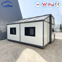 Maison modulaire extensible standard australienne à montage rapide, cabane préfabriquée pliable