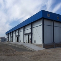 Estructura Metálica de Acero para Construcción Industrial, Cámara Frigorífica Modular, Duradera, de Alta Calidad, con Marco Q235 Recubierto de Epoxi