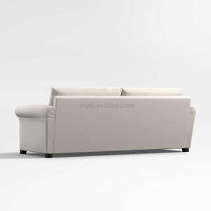 طقم أريكة لغرفة المعيشة فاخرة مريحة من القماش قابلة للتحويل أثاث غرفة المعيشة أريكة مقعد كبير مع مسند للنوم - Product Image 5