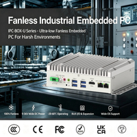 Ordinateur industriel sans ventilateur avec processeur Core I7/i5/i3, entrée CC large 9-36V, fabriqué par IPC Manufacturer