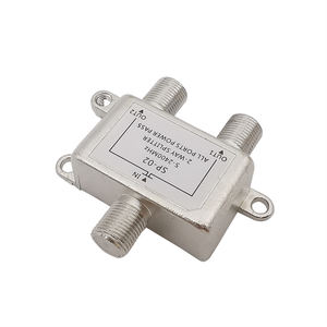 Divisor de <span class=keywords><strong>Señal</strong></span> de <span class=keywords><strong>TV</strong></span> Satelital EBY de 2/3/4 Vías, Distribuidor de 5-2400MHz, <span class=keywords><strong>Antena</strong></span> de <span class=keywords><strong>TV</strong></span> Plateada, Receptor de <span class=keywords><strong>Señal</strong></span> de Cable Coaxial RF, Conector F - Product Image 2