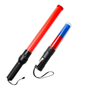 Siêu giá rẻ an toàn giao thông Wands Led giao thông Baton LED ánh sáng với sừng lệnh có thể sạc lại 26cm 30cm 54cm - Product Image 3