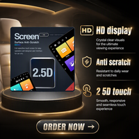 Radio Universal para Auto de 10 Pulgadas con Pantalla IPS, WiFi Integrado, Android 15, GPS, Unidad Principal con Pantalla Táctil 2-Din, Negro