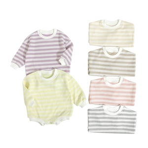 Pelele <span class=keywords><strong>de</strong></span> bebé <span class=keywords><strong>de</strong></span> alta calidad para recién nacido, Pelele <span class=keywords><strong>de</strong></span> invierno <span class=keywords><strong>de</strong></span> varios colores, mono <span class=keywords><strong>de</strong></span> punto informal para bebé - Product Image 2