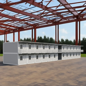 JHCE1 Casa Contenedor Prefabricada Móvil de Acero con Paneles Sándwich, Diseño Moderno para Escuela, Apartamento, Exterior, Fabricada en China - Product Image 3