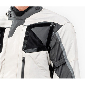 Befast TOURING TECH Lady CE Chaqueta de travesía de mujer de 3 capas Negro Gris S - Product Image 4