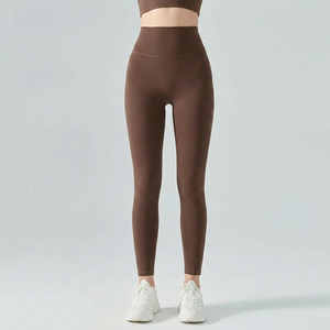 Leggings de yoga taille haute pour femmes, sans effet camel toe, avec contrôle du ventre et effet push-up, doux comme du beurre, pour la course et la gym - Product Image 1