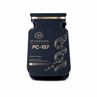 Scatola Personalizzata a Forma di Fiala per Peptidi |   Scatola Magnetica Rigida Opaca di Lusso con Inserto in EVA e Lamina d'Oro per Fiale da 3ml e 10ml
