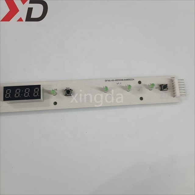 Universal Printed Circuit Board PCB  Refrigerator PCB Circuit Board Black Solder PCB DF46-48-490W48-64800224