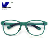 Monture de prescription carrée TR90 sur mesure OEM, anti-lumière bleue, pour enfants et adolescents, taille 48-16-125, usine d'optique