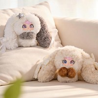 Официальный набор плюшевых подвесок ZAZA Soft Little Cloud (8 шт.) в закрытой упаковке, таинственная коробка-сюрприз, брелок для сумки, оптом, в наличии