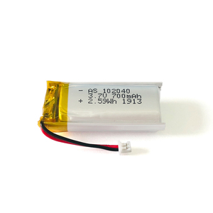 UL certification 500 cycles 102040 rechargeable 700mah li 3,7 v Polymer battery for toys - Product Image 5