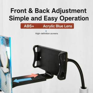 8-inch Smartphone Screen Magnifier 2~4x Magnification Anti-blue Light <b>Phone</b> <b>Stand</b> Includedperfect for Movies Games Gifts for - Product Image 2