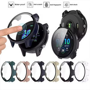 Funda de Vidrio Templado para Garmin Forerunner 165 965 955 255, Protector de Pantalla, Cubierta Protectora para Garmin 265 265S 255S 970 570 - Product Image 1