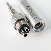 SOCO Dental 45 °   Pièce à main dentaire à haute vitesse avec fibre optique LED, 6 trous, raccord rapide F-19DSP