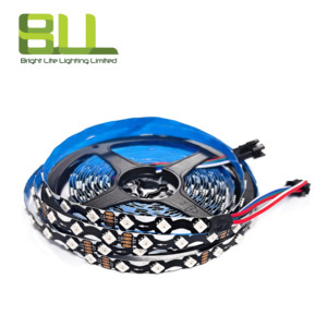 S hình dạng RGB <span class=keywords><strong>LED</strong></span> 1809 địa chỉ uốn cong cá nhân địa chỉ pixel 60LED DC12V thông minh <span class=keywords><strong>LED</strong></span> Strip - Product Image 6