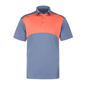 Customized Men's Classic Fit Short Sleeve Two color Soft Cotton Polo Shirt Sportswear Polo Shirts OEM