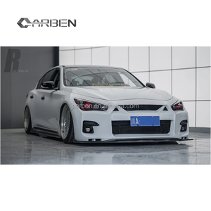 Kit de Carrocería LB V1 para Infiniti Q50/Q50S/Q50L con Parachoques Delantero y Alerón Estilo <span class=keywords><strong>GTR</strong></span> Actualizado Condición Nueva - Product Image 2